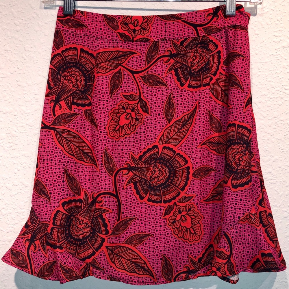 Missguided print frill Skirt (sold out)